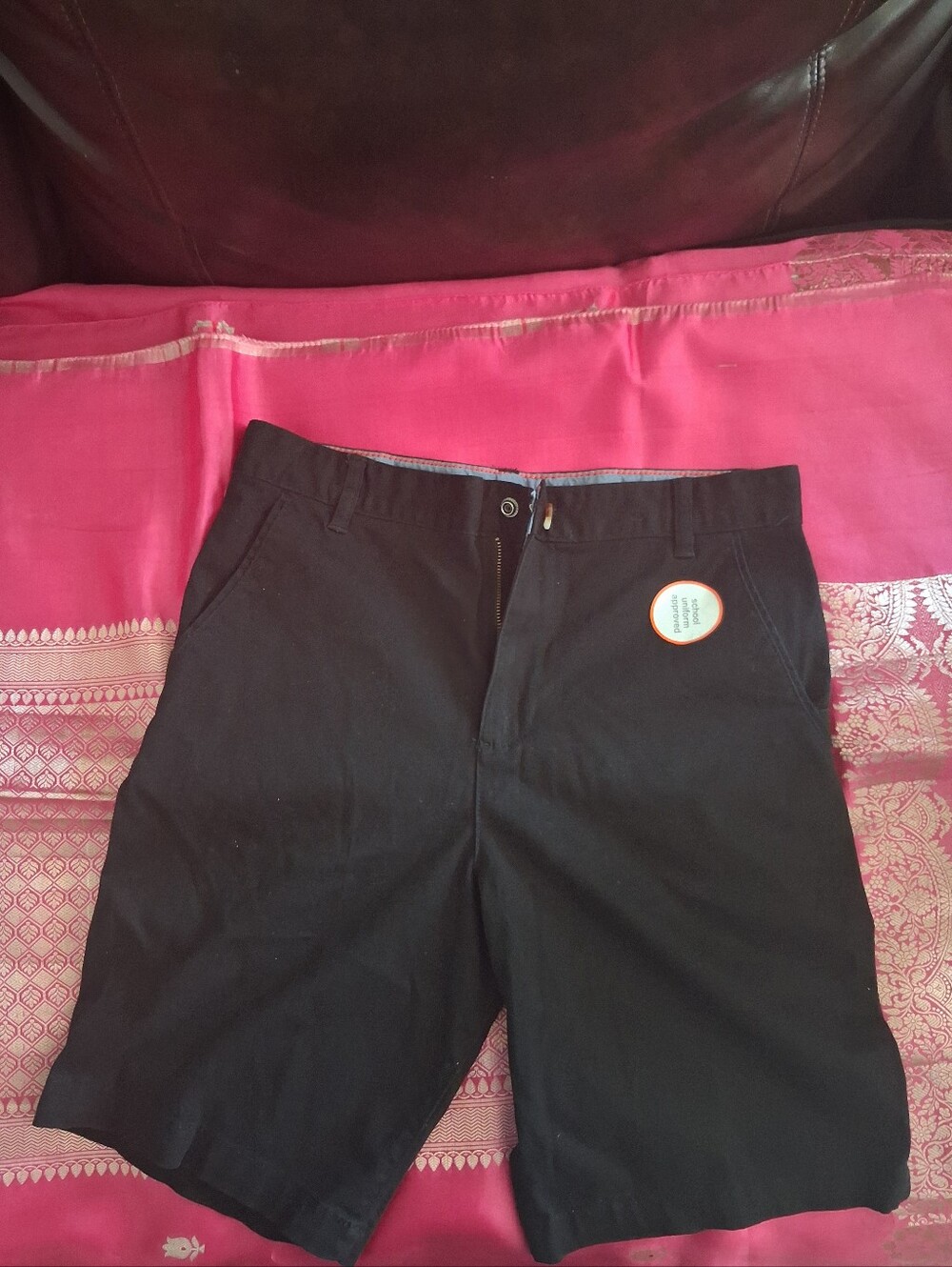 wonder nation Black Chino Shorts - Clean Casual Style